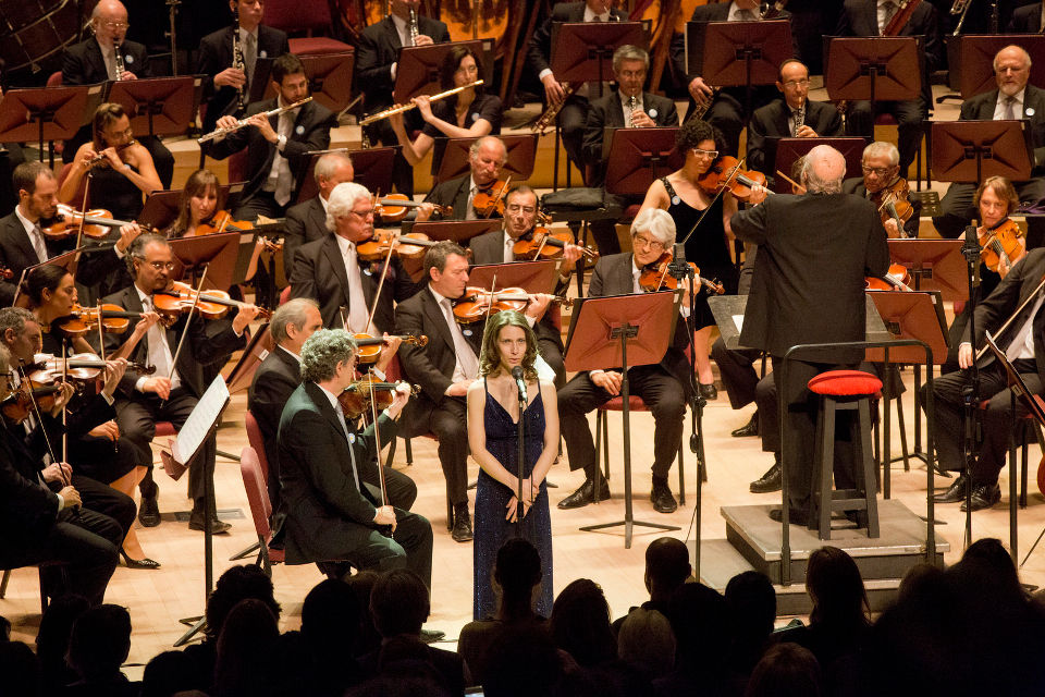 La Orquesta Sinfónica Nacional, Elena Roger y Horacio Lavandera, inauguraron La Ballena Azul