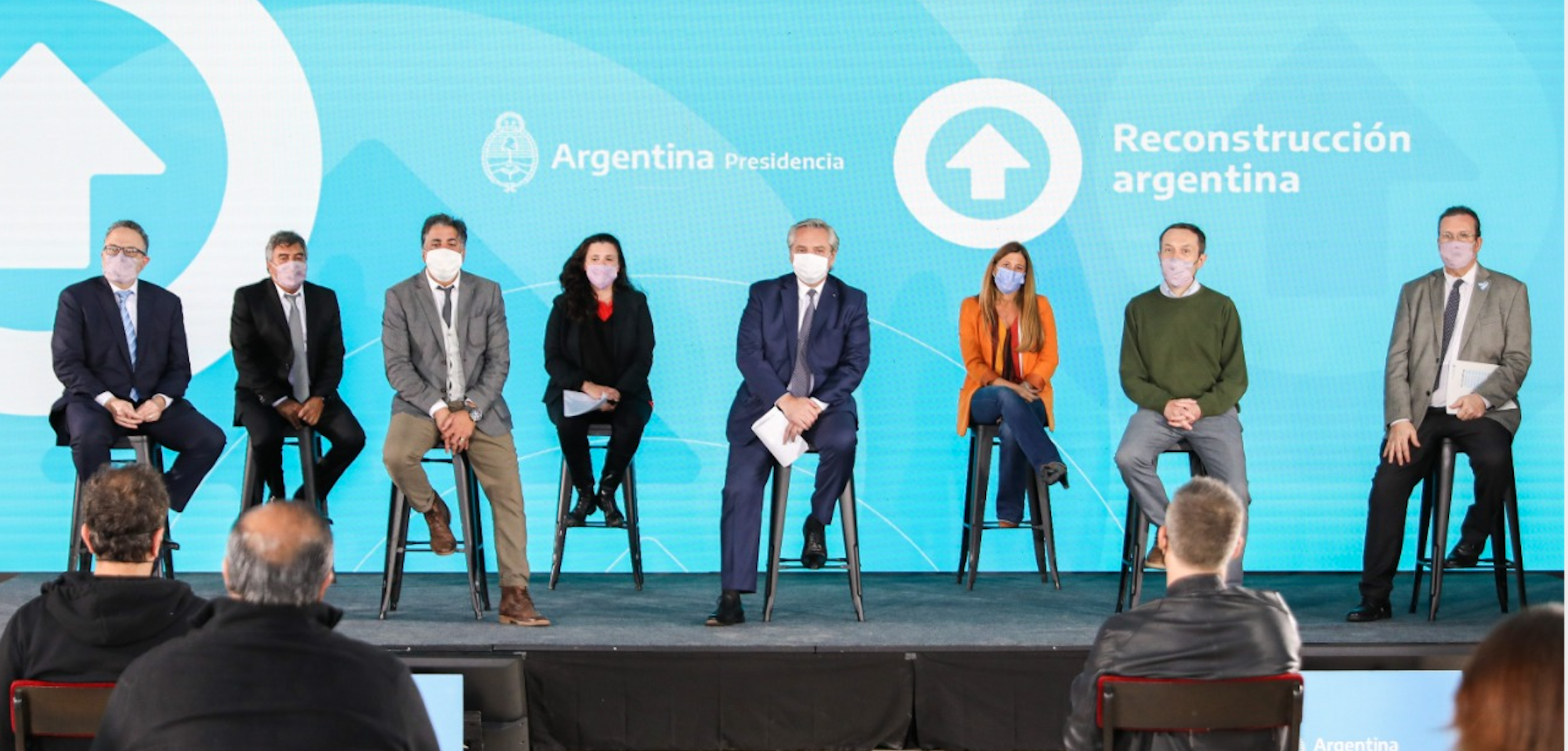 “La crisis no nos detiene, nada nos frena”, sostuvo el Presidente al presentar el Plan Contenidos Argentinos
