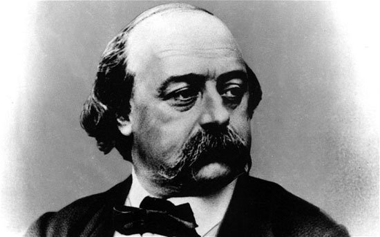 Gustave Flaubert y un retrato del siglo XIX francés