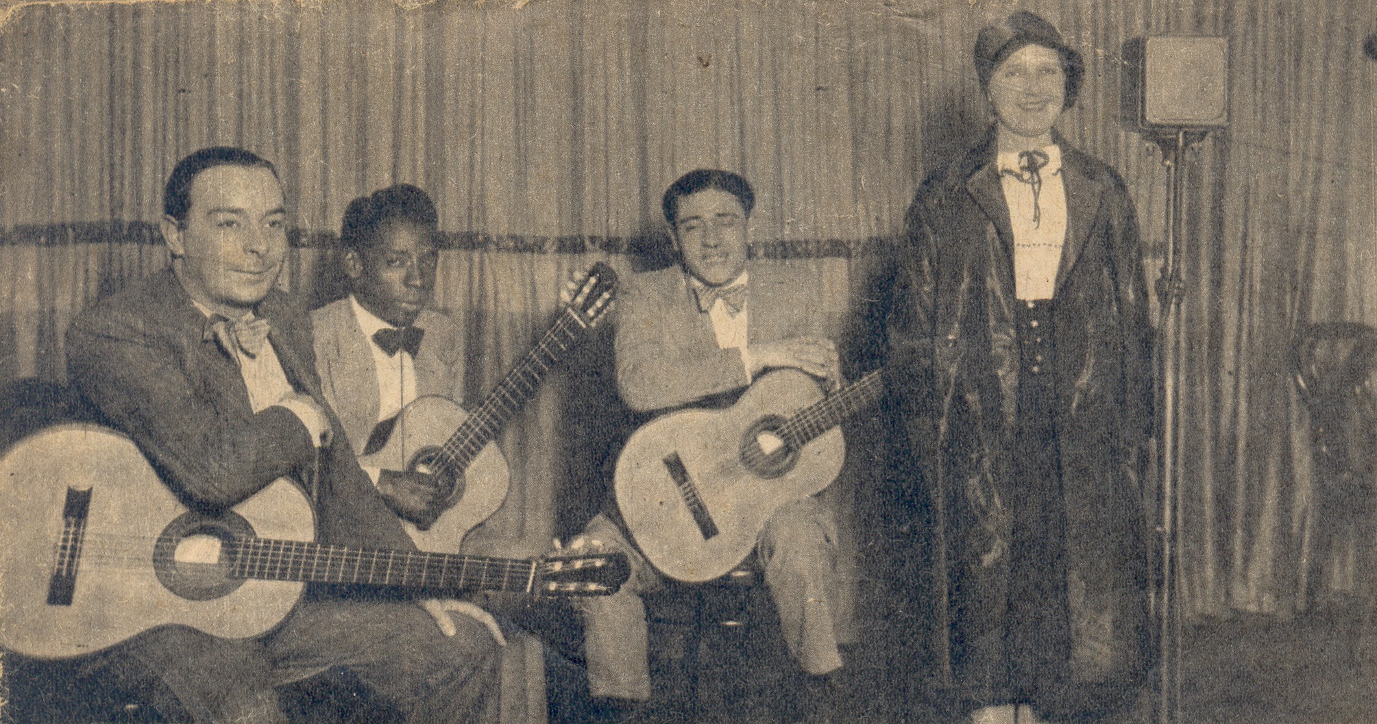 (Gregorio Urbano “Sotí” Rivero (1899-1949), afroporteño compositor de tango y guitarrista. Fotografía de una revista porteña no identificada, s/a).