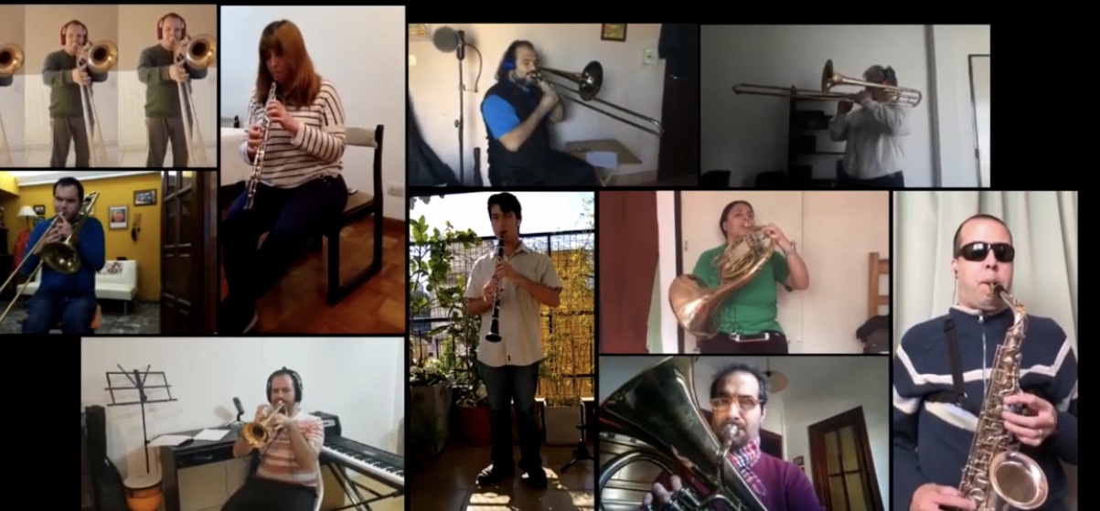 Cultura en casa: integrantes de los Organismos Estables interpretan música y coreografías desde sus hogares