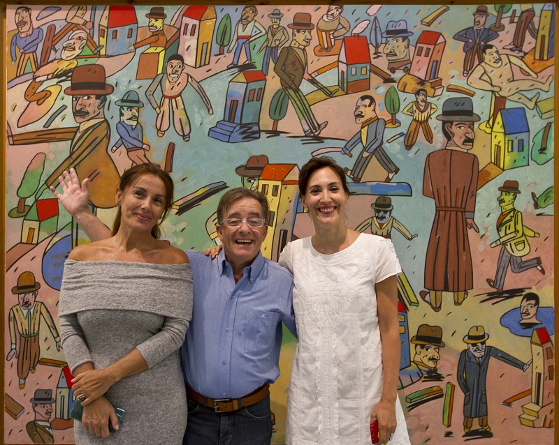 Malena Solda, Gonzalo Urtizberea y Viviana Saccone recorrieron “200 años de arte argentino”