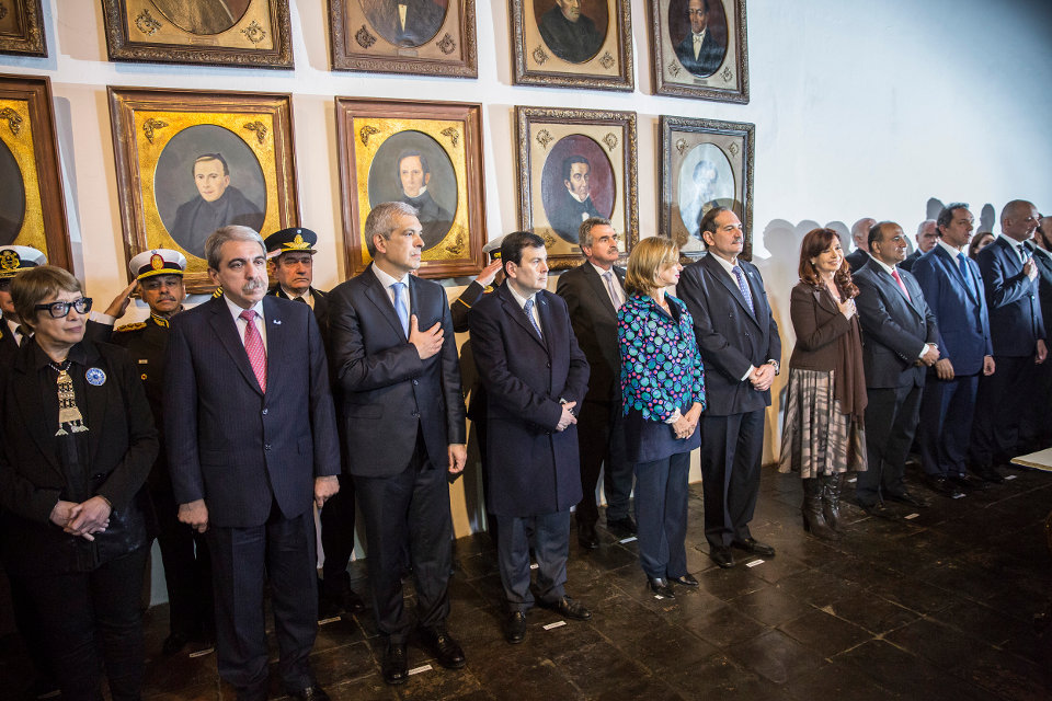 La presidenta visitó la Casa Histórica de Tucumán en el Día de la Independencia