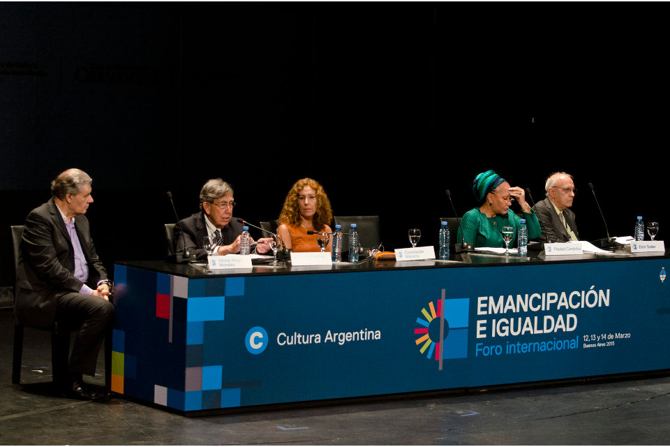 Sader, Cárdenas, Moreira y Córdoba debatieron sobre desafíos y encrucijadas en América Latina