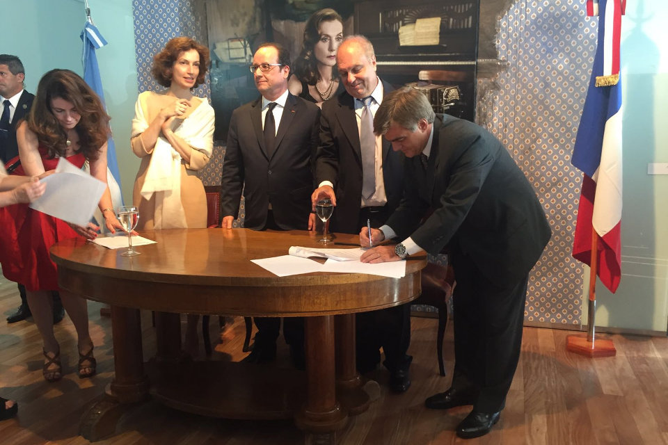 Acuerdo de cooperación entre el INCAA y el Institut Français