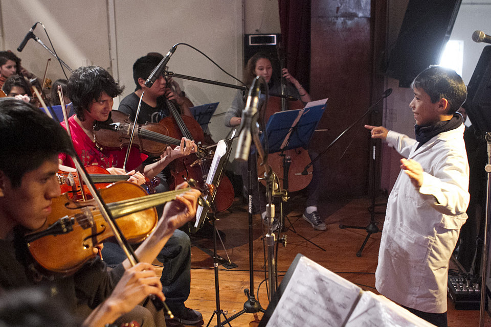 La Orquesta Escuela Juvenil de San Telmo, en el ciclo Cultura y Escuela Pública