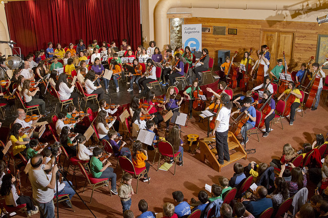 En la Patagonia, comenzó el 5to Encuentro de Orquestas Latinomericanas