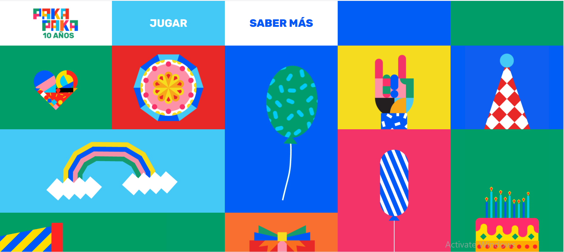 En su décimo aniversario, Pakapaka lanza nueva aplicación y un mural interactivo