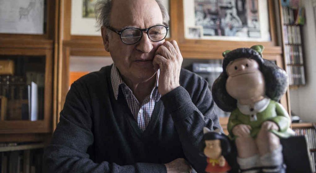 Reflexiones de Mafalda y breve historia de Quino, su creador